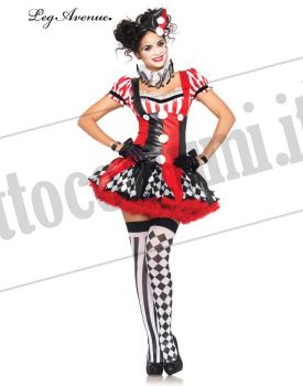 Costume HARLEQUIN CLOWN